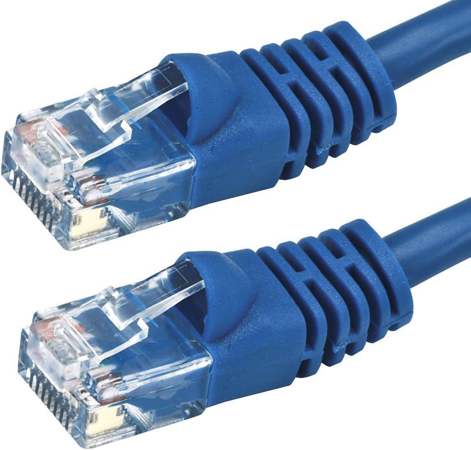 image:imageMonoprice 10FT 24AWG Cat5e 350MHz UTP Ethernet Bare Copper Network Cable GrayBlue
