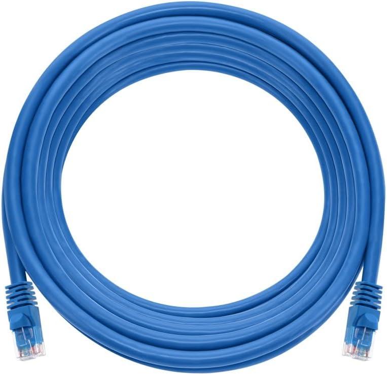 image:imageMonoprice 10FT 24AWG Cat5e 350MHz UTP Ethernet Bare Copper Network Cable GrayBlue