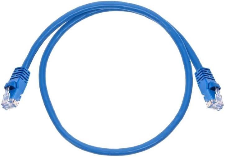 image:imageMonoprice 10FT 24AWG Cat5e 350MHz UTP Ethernet Bare Copper Network Cable GrayBlue