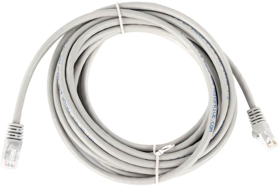 image:imageMonoprice 10FT 24AWG Cat5e 350MHz UTP Ethernet Bare Copper Network Cable GrayGray