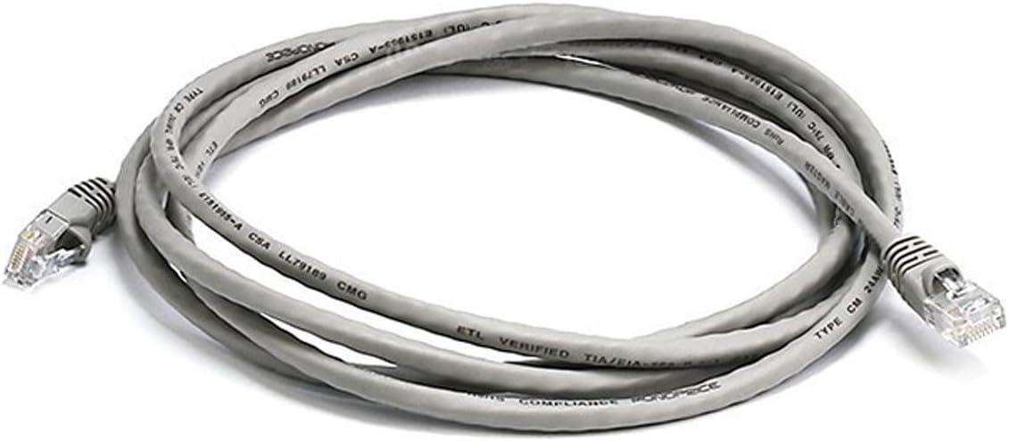 image:imageMonoprice 10FT 24AWG Cat5e 350MHz UTP Ethernet Bare Copper Network Cable GrayGray