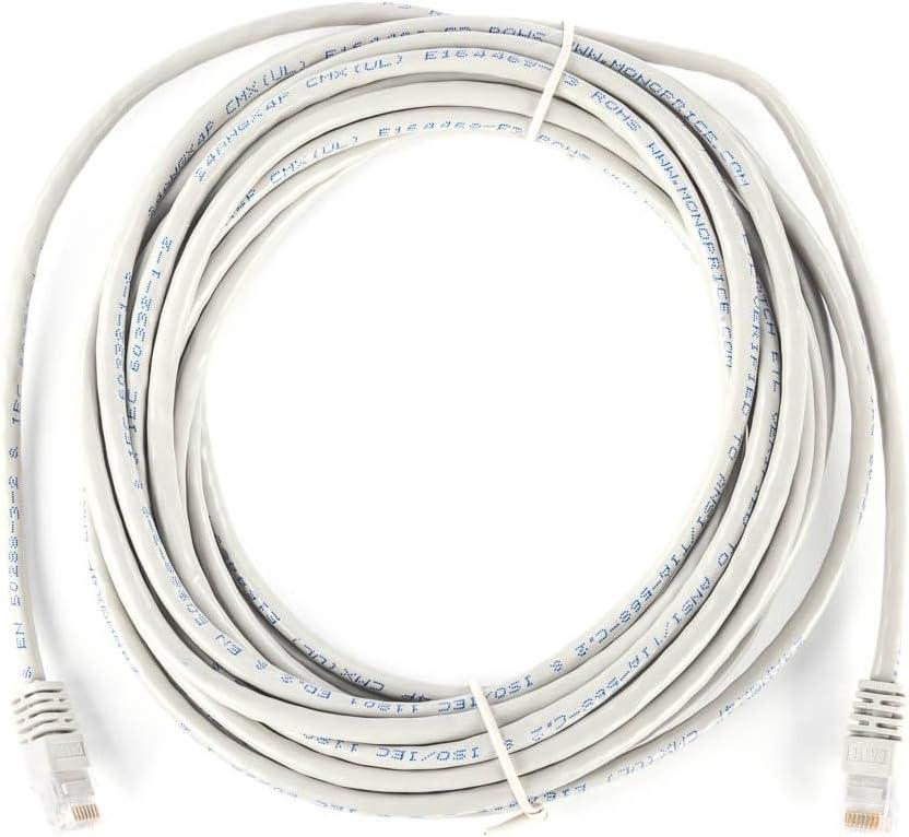 image:imageMonoprice 10FT 24AWG Cat5e 350MHz UTP Ethernet Bare Copper Network Cable GrayGray