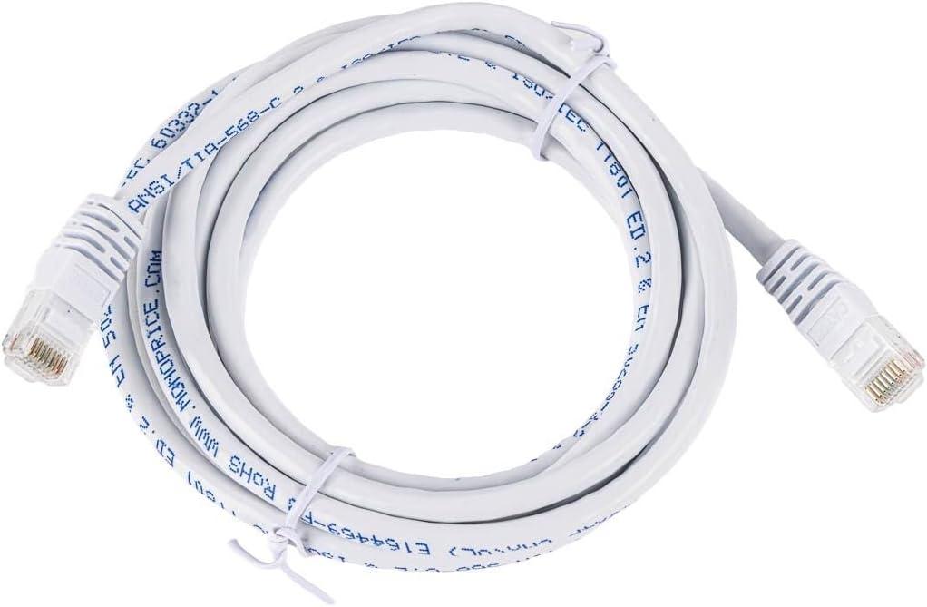 image:imageMonoprice 10FT 24AWG Cat5e 350MHz UTP Ethernet Bare Copper Network Cable GrayWhite