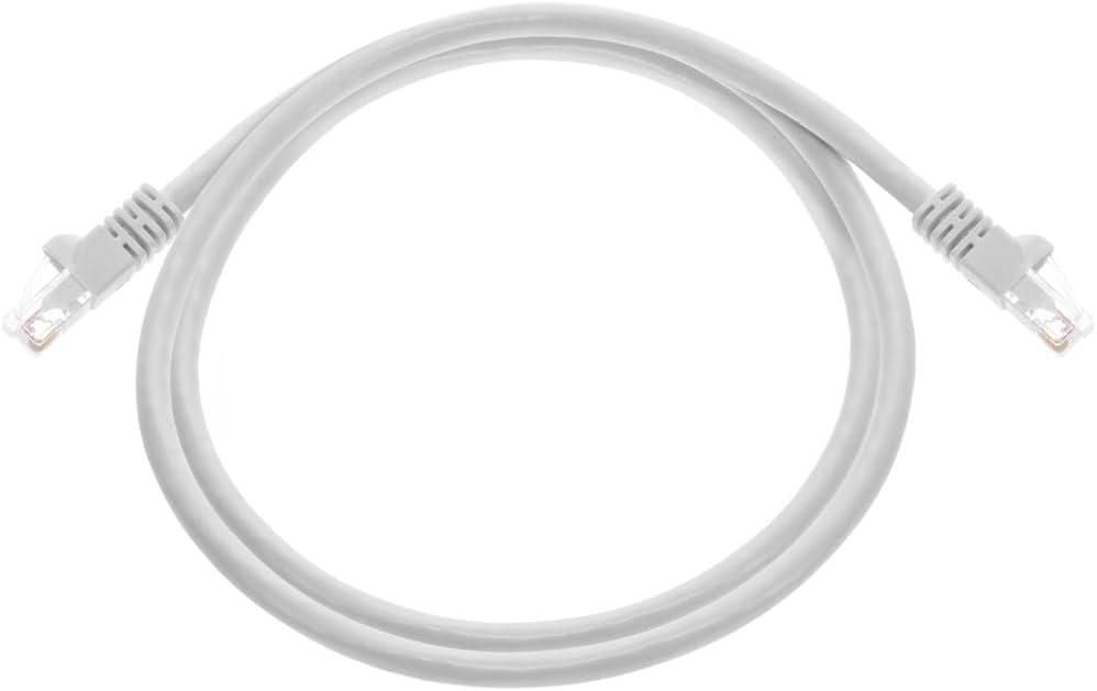 image:imageMonoprice 10FT 24AWG Cat5e 350MHz UTP Ethernet Bare Copper Network Cable GrayWhite