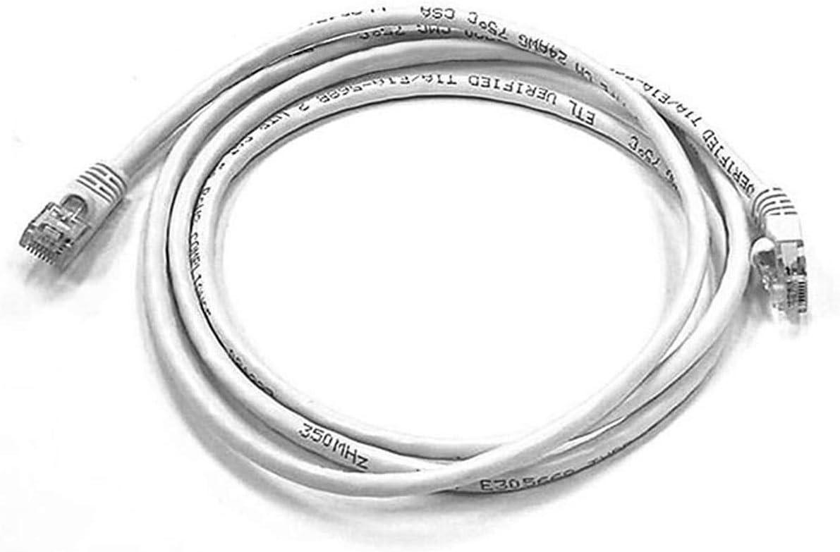 image:imageMonoprice 10FT 24AWG Cat5e 350MHz UTP Ethernet Bare Copper Network Cable GrayWhite