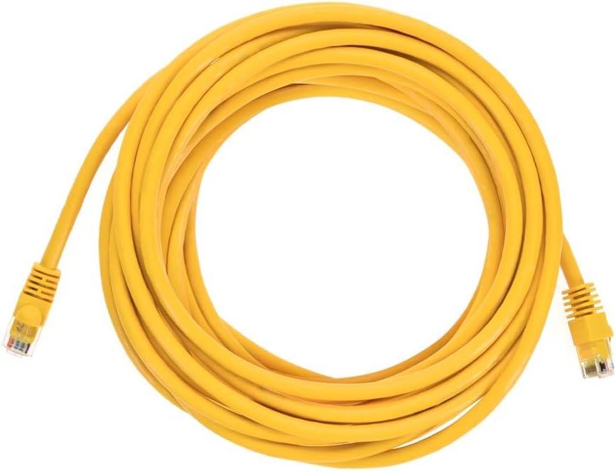 image:imageMonoprice 10FT 24AWG Cat5e 350MHz UTP Ethernet Bare Copper Network Cable GrayYellow