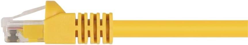 image:imageMonoprice 10FT 24AWG Cat5e 350MHz UTP Ethernet Bare Copper Network Cable GrayYellow