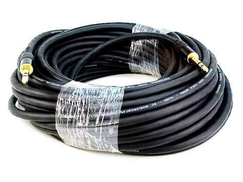 image:imageMonoprice 14Inch TRS Male to Male Cable 6 Feet Black 16AWG Gold Plated Premier Series25ft