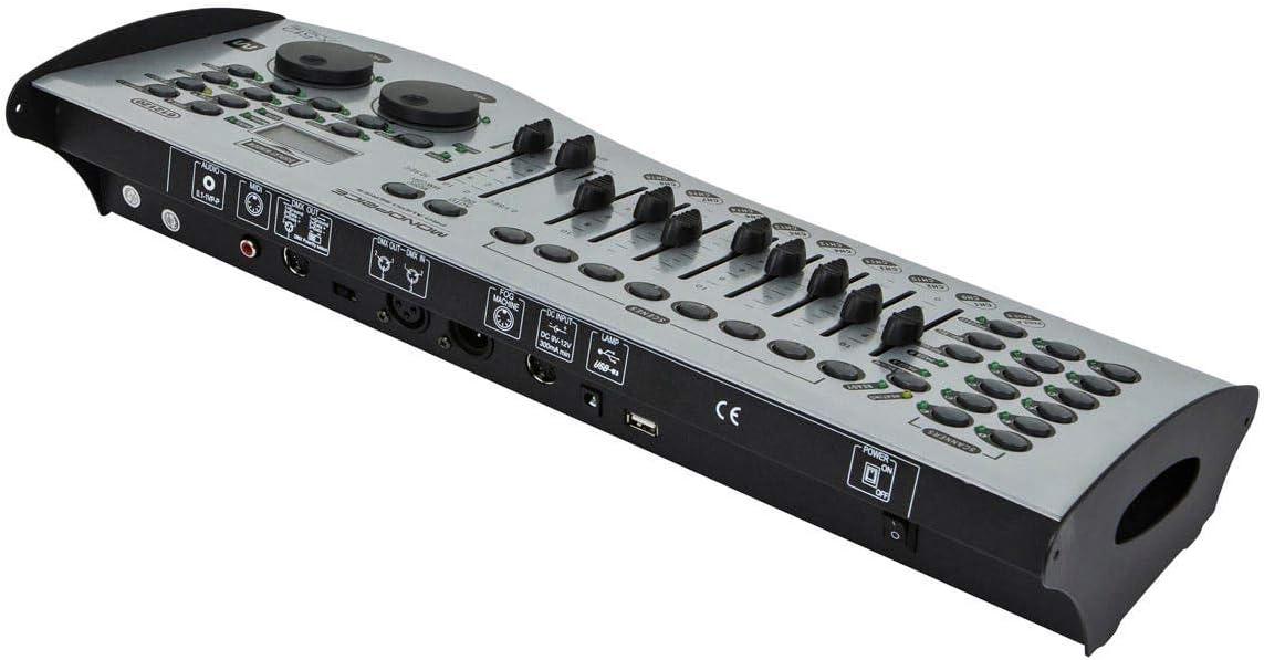 image:imageMonoprice 16Channel Universal DMX512 Controller MIDI Compatible Control up to 12 Intelligent Lights Stage Right Series