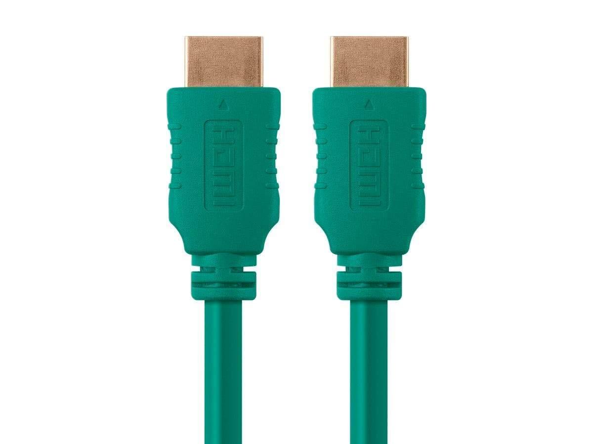 image:imageMonoprice 4K High Speed HDMI Cable HDMI 20 4K60Hz HDR HDR10 Dolby Vision 18Gbps YUV 444 28AWG With Ferrite Cores 15 Feet Black 1 PackCable