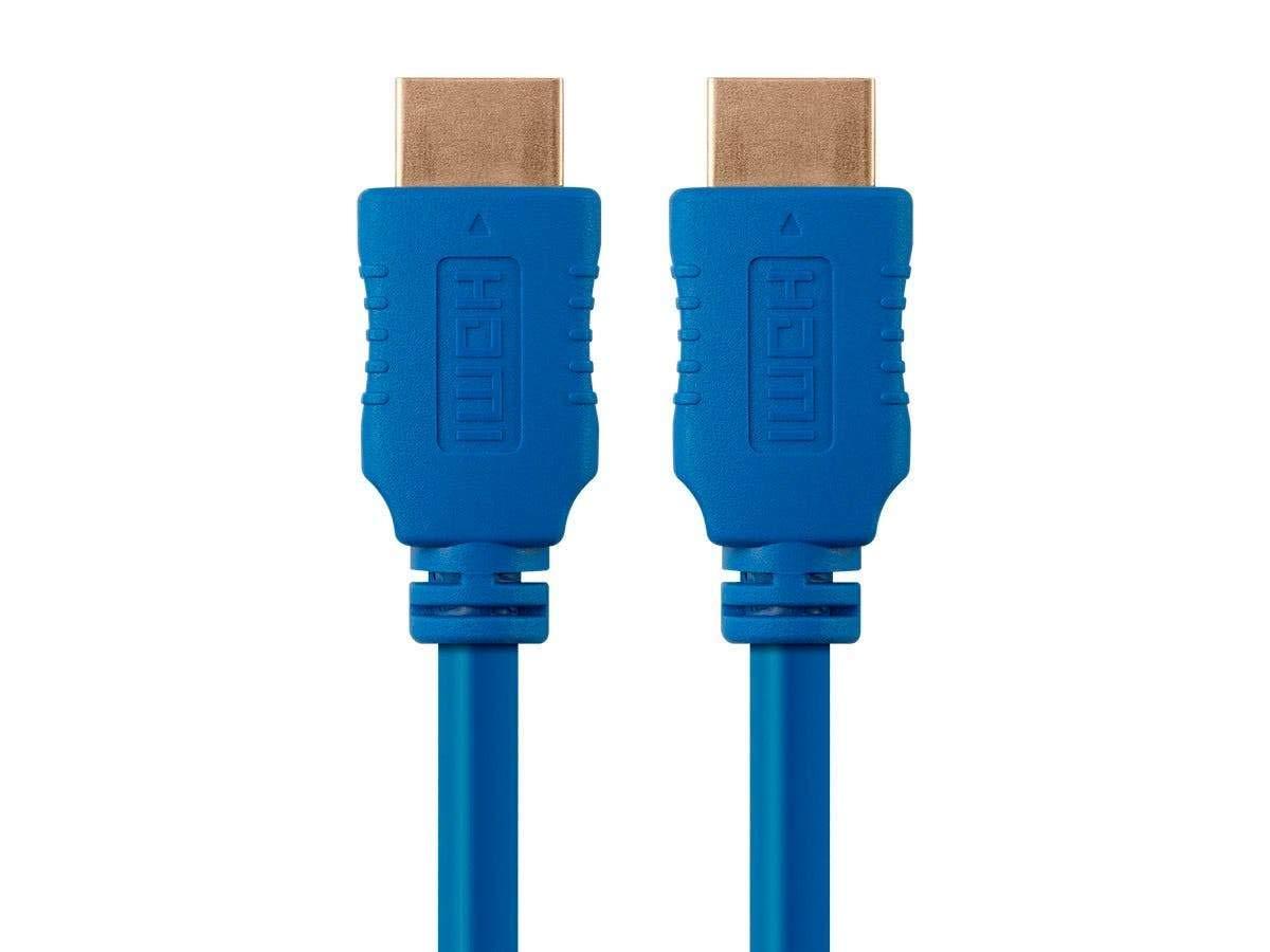 image:imageMonoprice 4K High Speed HDMI Cable HDMI 20 4K60Hz HDR HDR10 Dolby Vision 18Gbps YUV 444 28AWG With Ferrite Cores 15 Feet Black 1 PackCable
