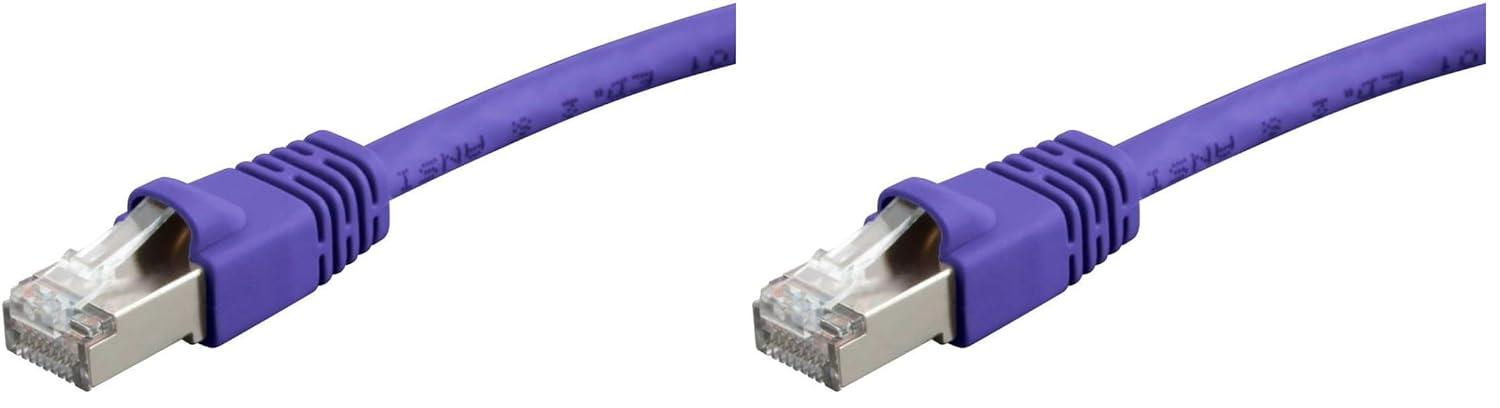 image:imageMonoprice 50FT 24AWG Cat6A 500MHz STP Ethernet Bare Copper Network Cable BluePurple
