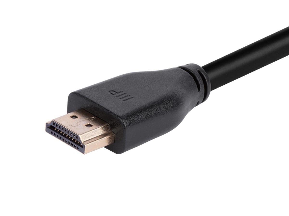 image:imageMonoprice 8K Certified Ultra High Speed HDMI Cable HDMI 21 8K60Hz 4K120Hz 48Gbps HDR VRR CL2 InWall Rated 15ft Black 1 PackLength 15ft