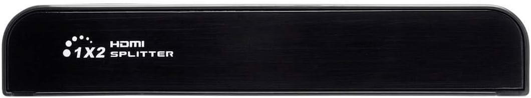 image:imageMonoprice Blackbird 4K 1x2 HDMI Amplifier Splitter 48bit Deep Color 3D Video Support Black