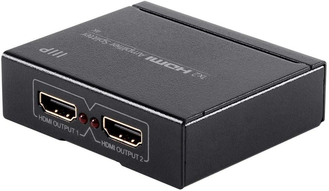 image:imageMonoprice Blackbird 4K 1x2 HDMI Amplifier Splitter 48bit Deep Color 3D Video Support Black