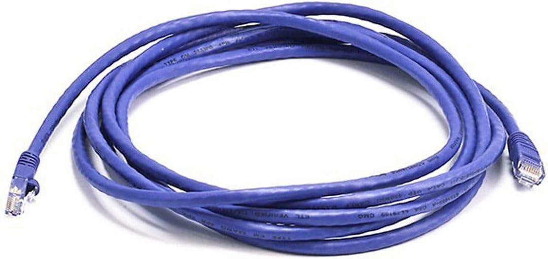 image:imageMonoprice Cat5e Ethernet Patch Cable 05 Feet Orange Network Internet Cord RJ45 Stranded 350Mhz UTP Pure Bare Copper Wire 24AWGPurple