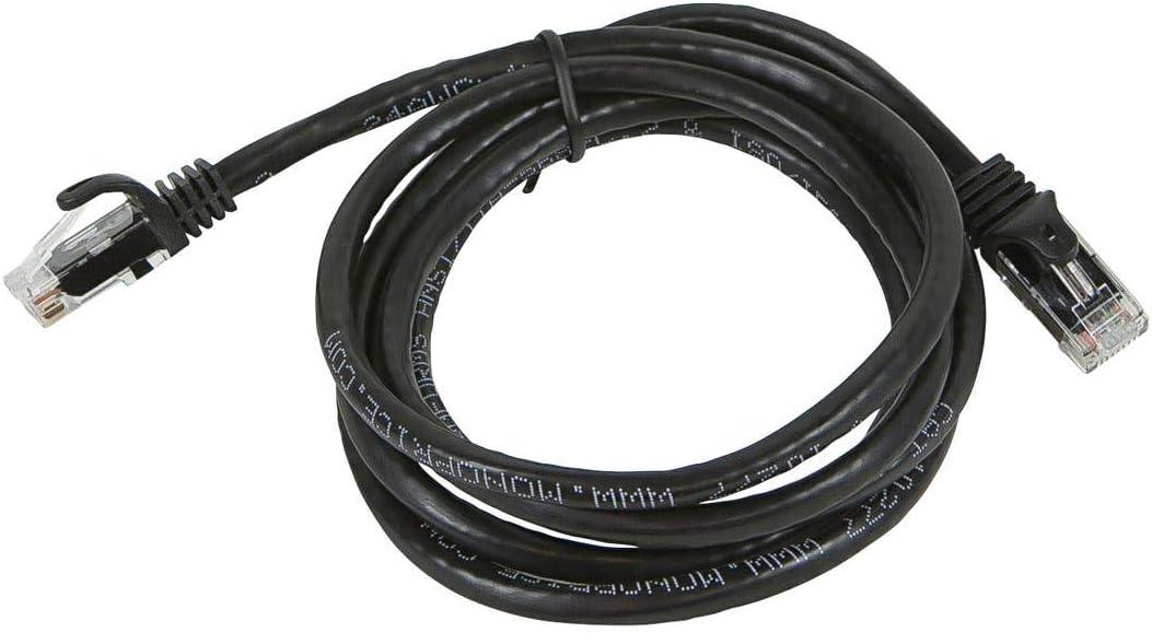 image:imageMonoprice Cat5e Ethernet Patch Cable 3 feet Gray Snagless RJ45 Stranded 350Mhz UTP Pure Bare Copper Wire 24AWG Flexboot SeriesBlack