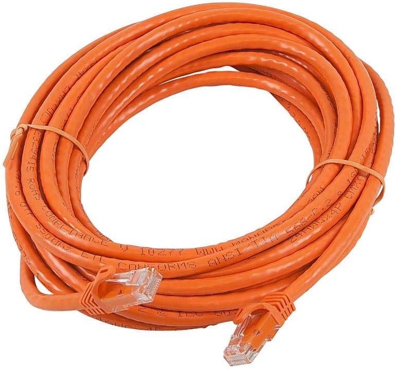 image:imageMonoprice Cat5e Ethernet Patch Cable 3 feet Gray Snagless RJ45 Stranded 350Mhz UTP Pure Bare Copper Wire 24AWG Flexboot SeriesOrange