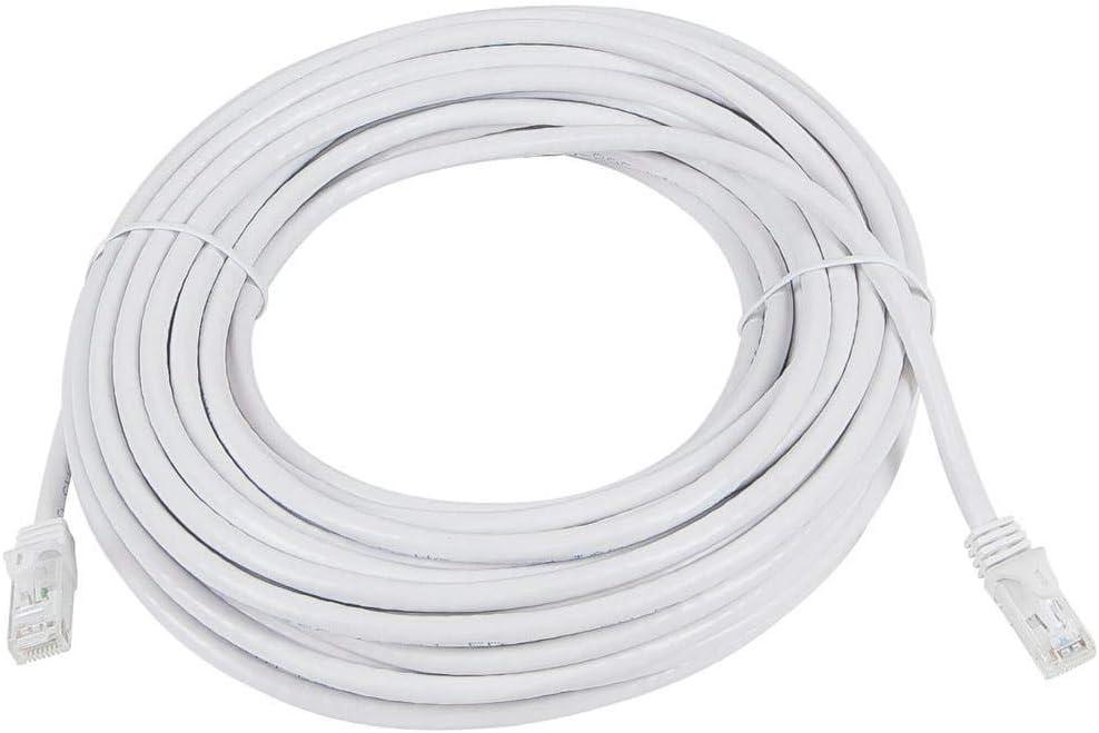 image:imageMonoprice Cat5e Ethernet Patch Cable 3 feet Gray Snagless RJ45 Stranded 350Mhz UTP Pure Bare Copper Wire 24AWG Flexboot SeriesWhite