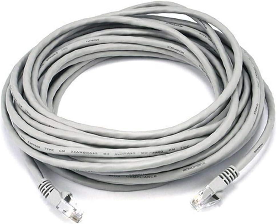 image:imageMonoprice Cat5e Ethernet Patch Cable Network Internet Cord RJ45 Stranded 350Mhz UTP Pure Bare Copper Wire 24AWG 5ft PurpleGray