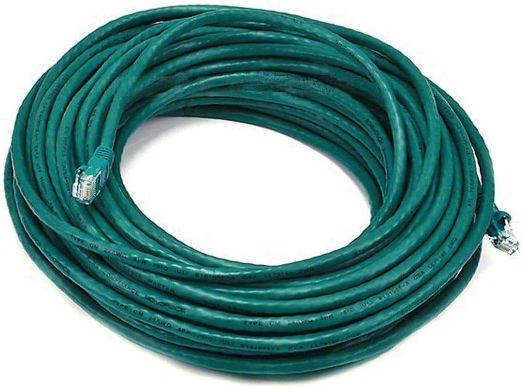 image:imageMonoprice Cat5e Ethernet Patch Cable Network Internet Cord RJ45 Stranded 350Mhz UTP Pure Bare Copper Wire 24AWG 5ft PurpleGreen