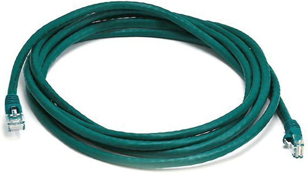 image:imageMonoprice Cat5e Ethernet Patch Cable Network Internet Cord RJ45 Stranded 350Mhz UTP Pure Bare Copper Wire 24AWG 5ft PurpleGreen