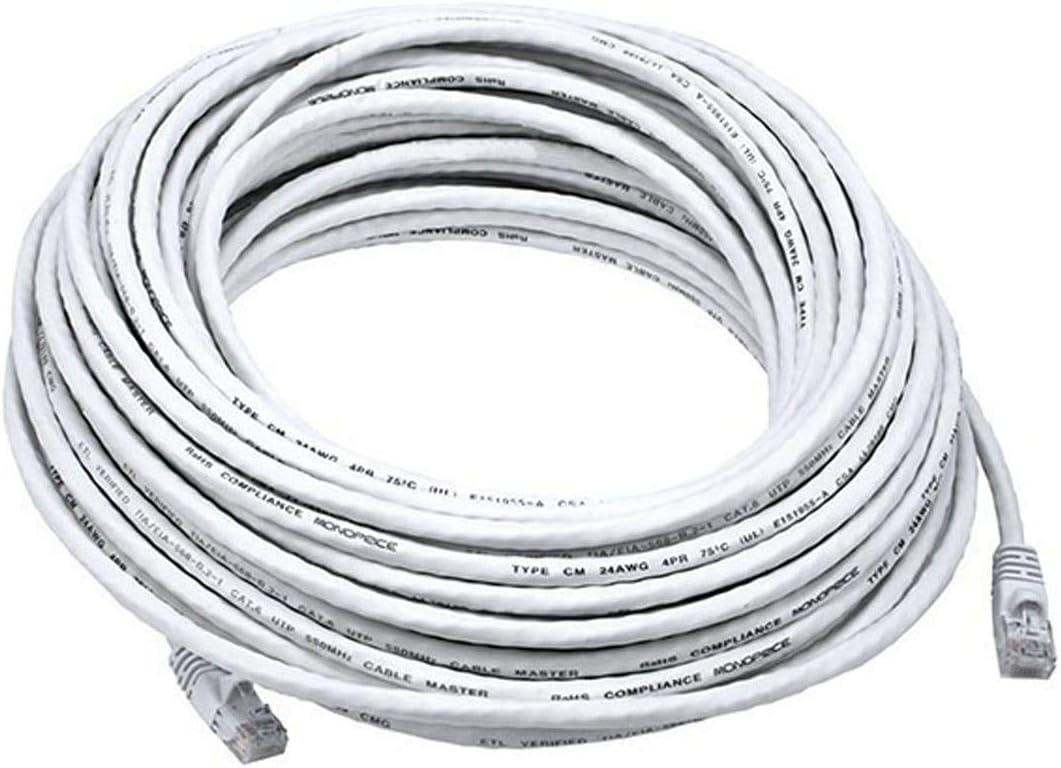 image:imageMonoprice Cat5e Ethernet Patch Cable Network Internet Cord RJ45 Stranded 350Mhz UTP Pure Bare Copper Wire 24AWG 5ft PurpleWhite