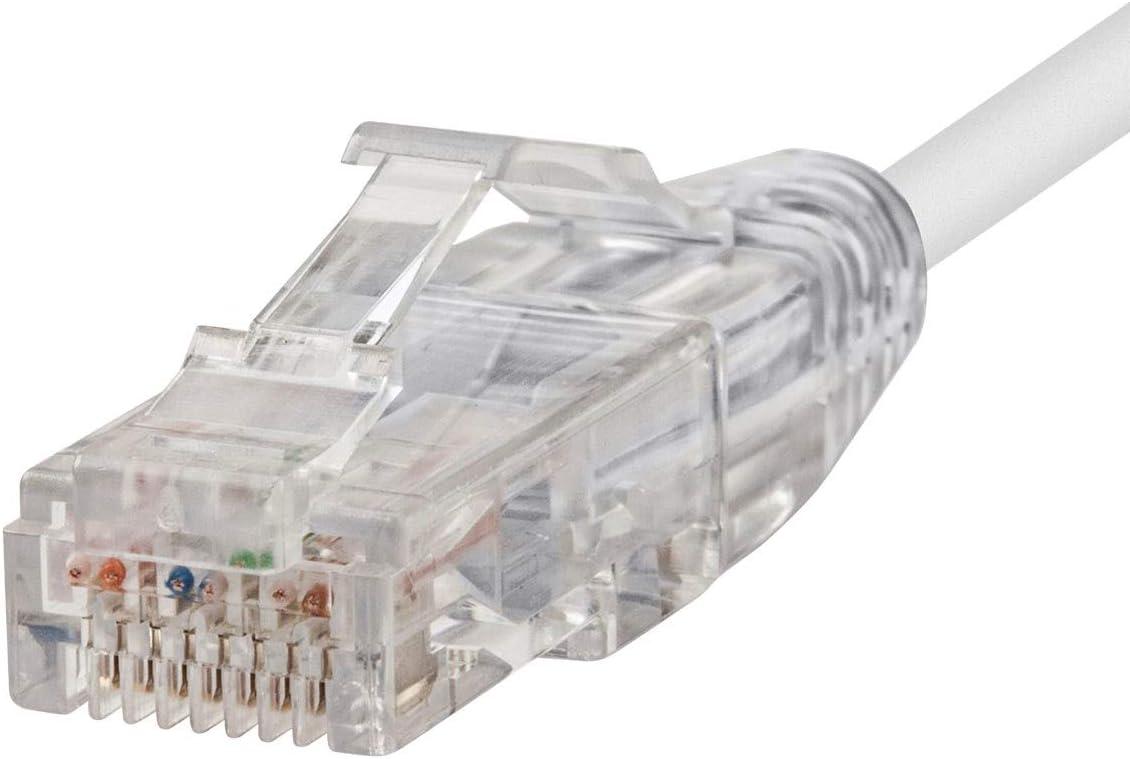 image:imageMonoprice Cat6 5ft Blue Component Level Patch Cable UTP 28AWG 550MHz Pure Bare Copper Snagless RJ45 SlimRun Series Ethernet CableYellow