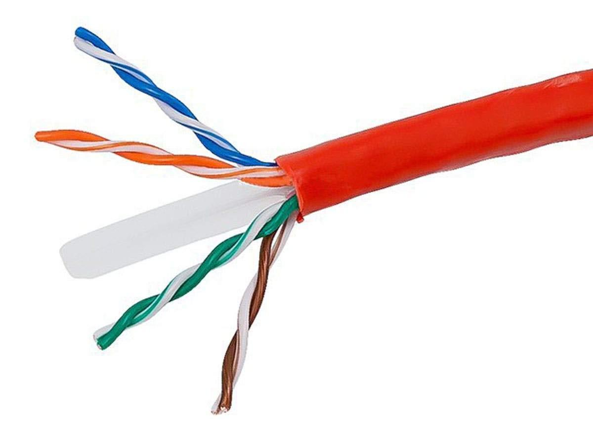 image:imageMonoprice Cat6 Ethernet Bulk Cable Stranded 550Mhz UTP 24AWG 1000 Feet BlackGreen