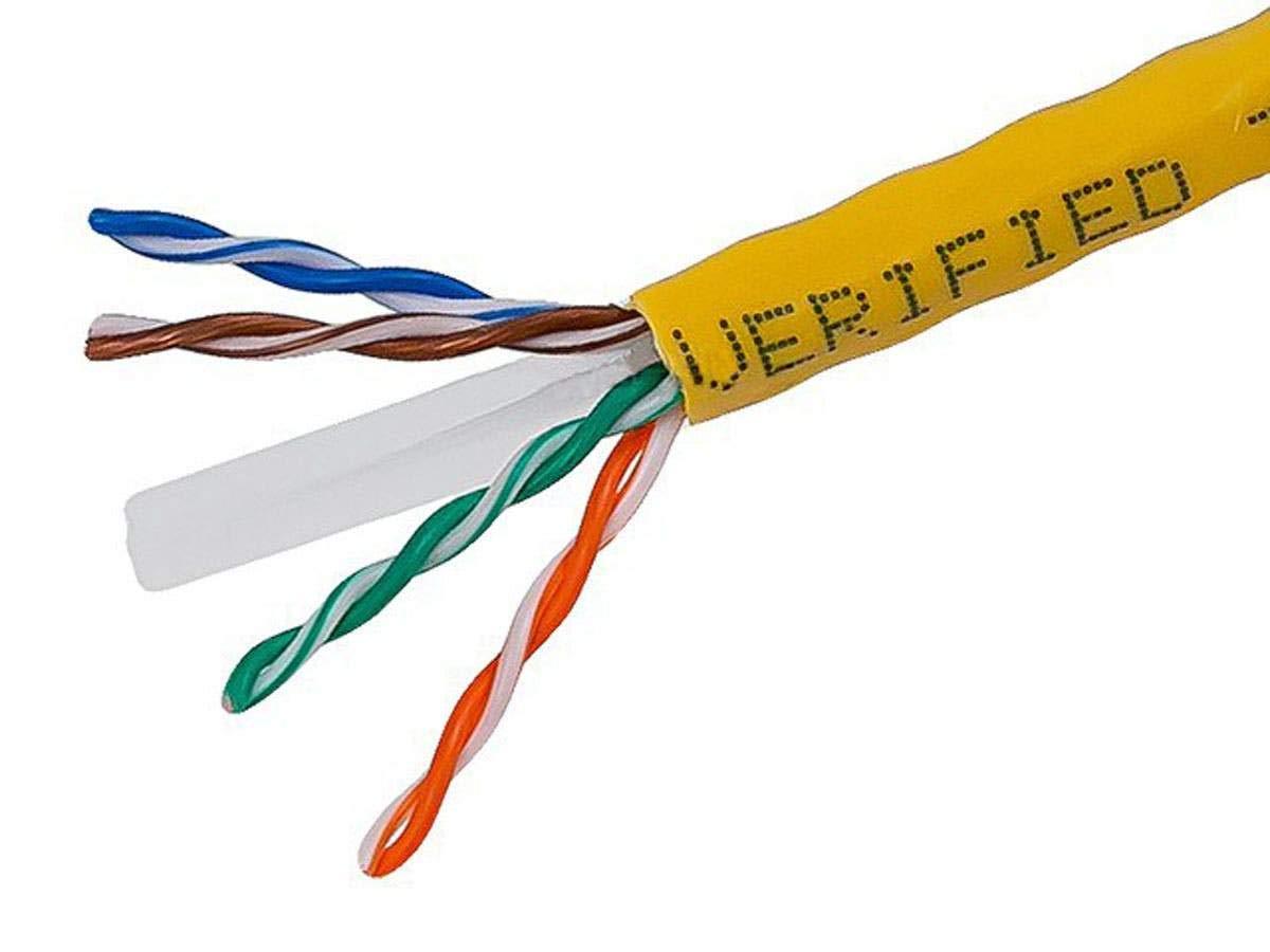 image:imageMonoprice Cat6 Ethernet Bulk Cable Stranded 550Mhz UTP 24AWG 1000 Feet BlackGreen