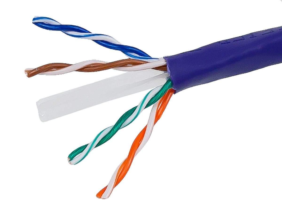 image:imageMonoprice Cat6 Ethernet Bulk Cable Stranded 550Mhz UTP 24AWG 1000 Feet BlackWhite