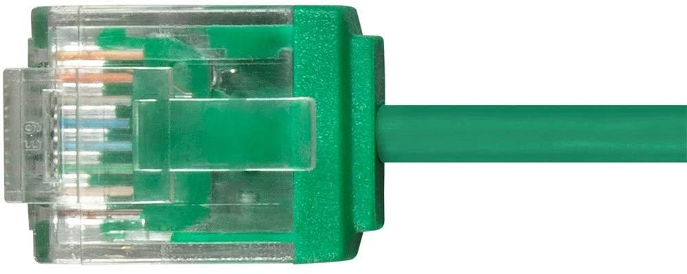 image:imageMonoprice Cat6 Ethernet Patch Cable Snagless 550MHz UTP 32AWG 2 Feet Blue Micro SlimRun SeriesGreen