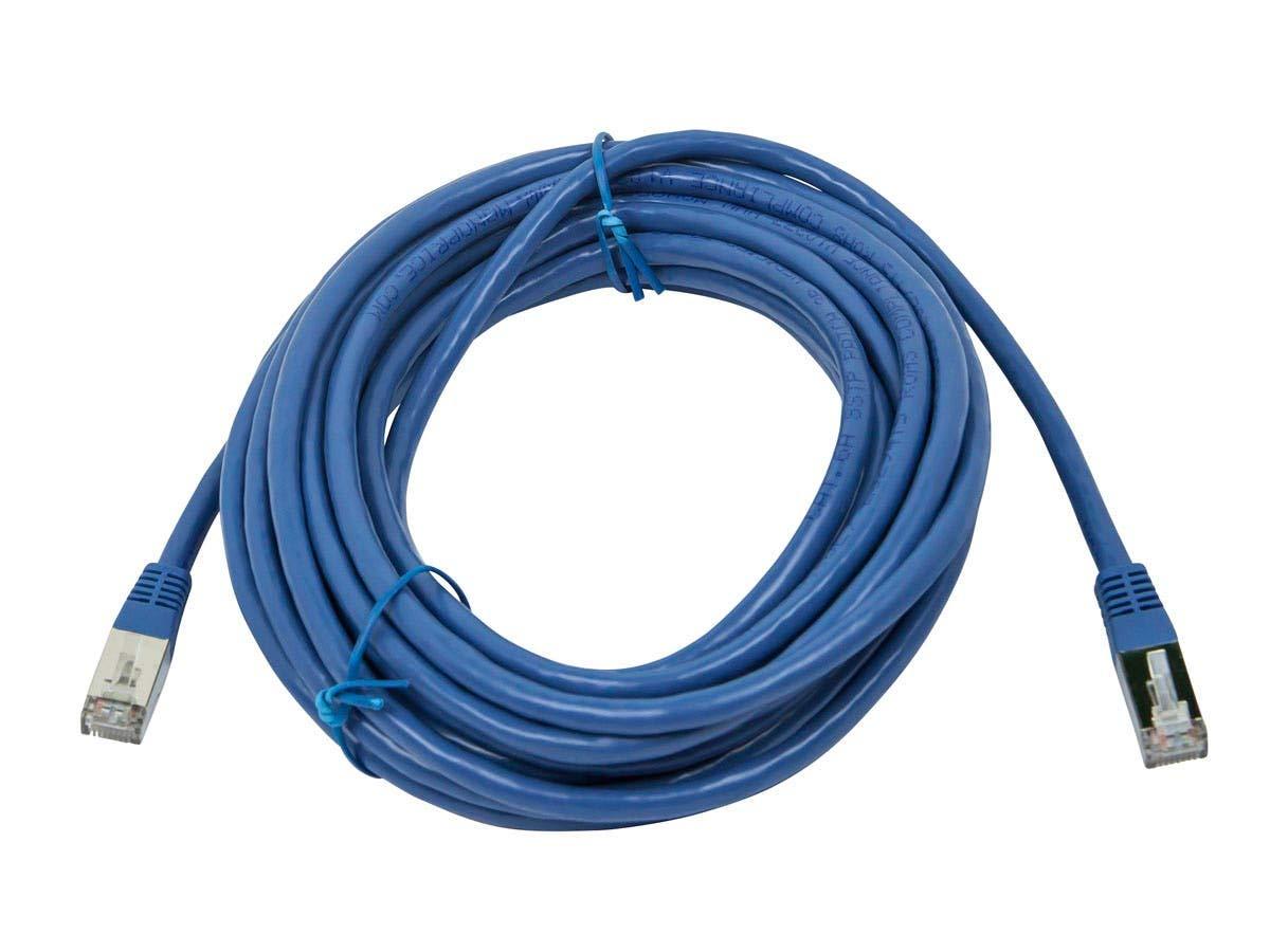 image:imageMonoprice Cat6A 1ft Blue Patch Cable Double Shielded SFTP 26AWG 10G Pure Bare Copper Molded RJ45 Entegrade Series Ethernet Cable25 Feet
