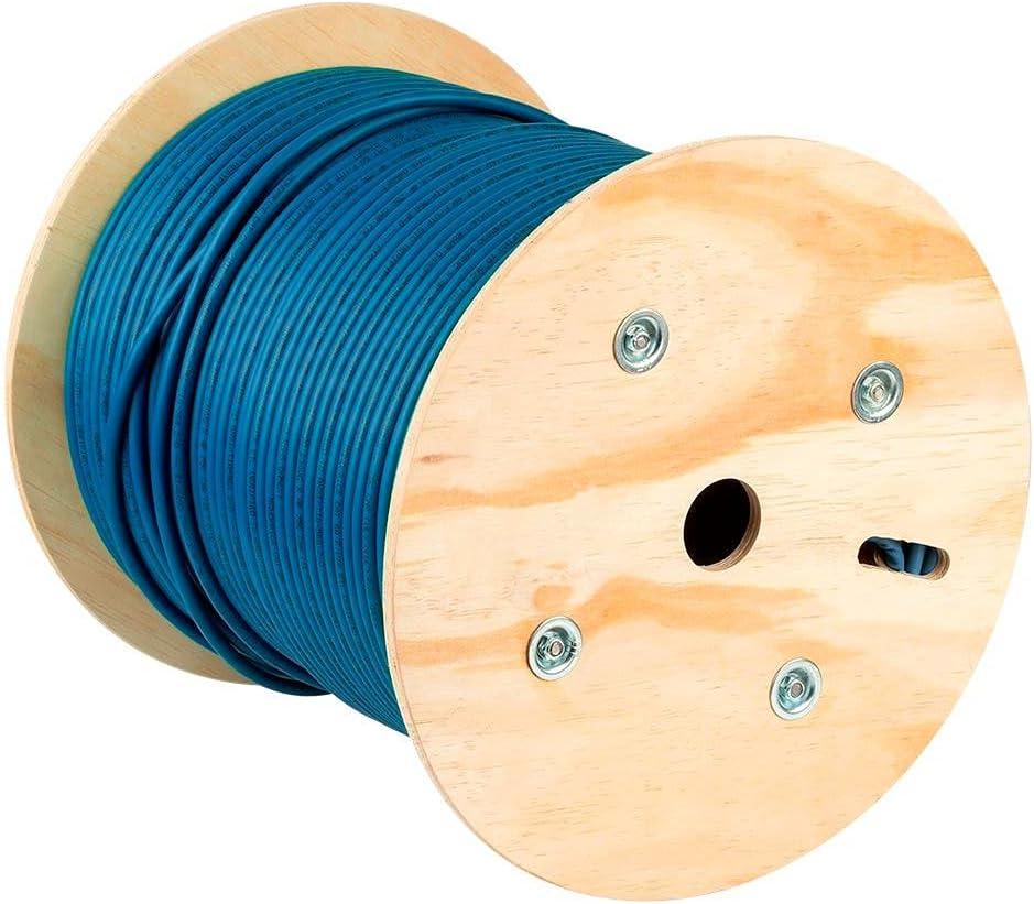 image:imageMonoprice Cat8 Network Cable 2GHz SFTP Shielded Solid 40G Bare Copper for Ethernet Switch Modem Router 22AWG 250 Feet Blue Entegrade SeriesBlue