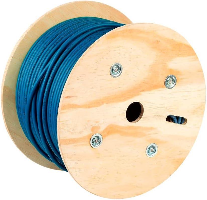 image:imageMonoprice Cat8 Network Cable 2GHz SFTP Shielded Solid 40G Bare Copper for Ethernet Switch Modem Router 22AWG 250 Feet Blue Entegrade SeriesBlue