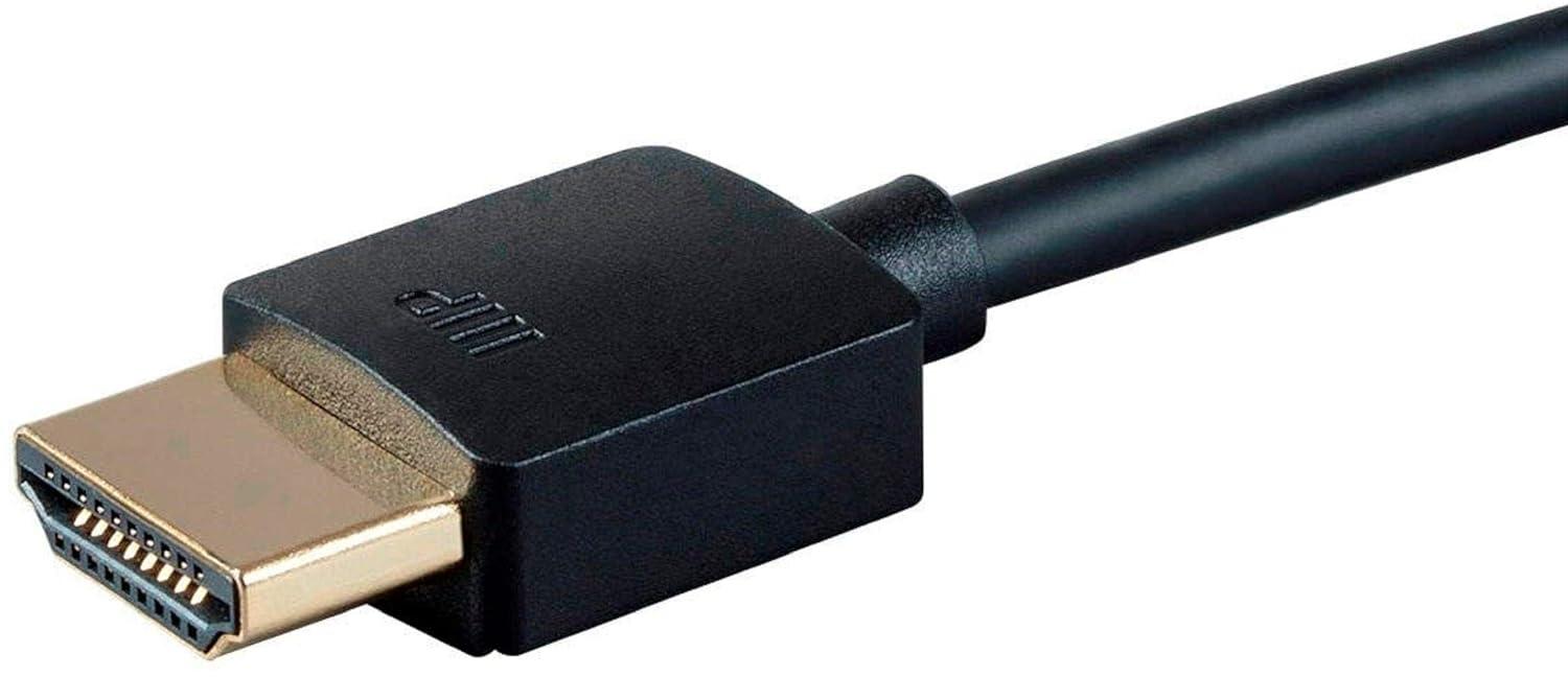 image:imageMonoprice Certified Premium HDMI Cable 4K60Hz HDR 18Gbps 36AWG YUV 444 5Pack 3 Feet Black Ultra Slim Series3 Feet