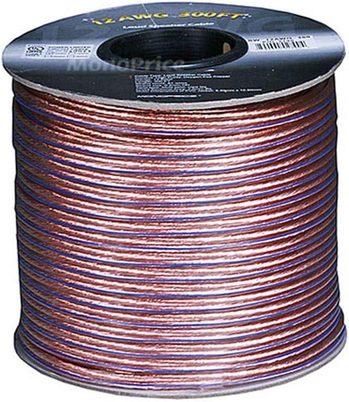 image:imageMonoprice Enhanced OxygenFree Copper Loud Speaker Wire CL2 InWall Rated Pure Bare Copper 12Awg 50 Feet300ft