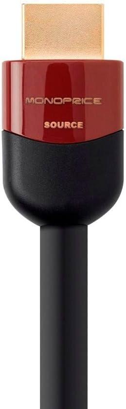 image:imageMonoprice HDMI High Speed Active Cable 4K60Hz HDR 18Gbps YUV 444 CL2 26AWG 45 Feet Black Cabernet Ultra Series30 Feet