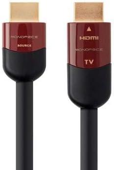 image:imageMonoprice HDMI High Speed Active Cable 4K60Hz HDR 18Gbps YUV 444 CL2 26AWG 45 Feet Black Cabernet Ultra Series50 Feet
