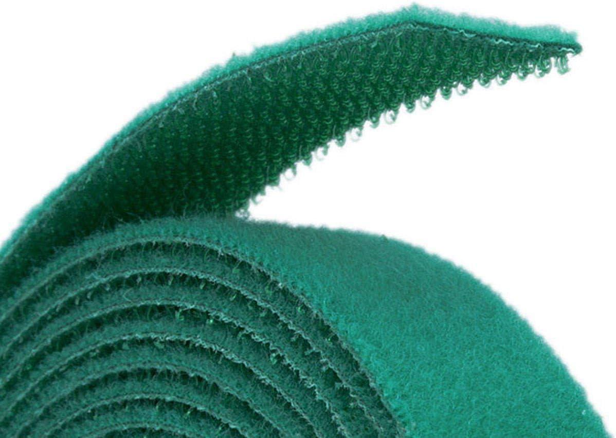 image:imageMonoprice Hook and Loop Fastening Tape 5 Yards Per Roll 075in WhiteGreen