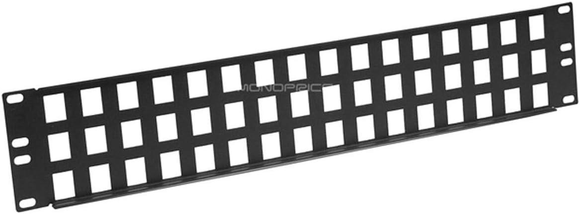 image:imageMonoprice Keystone Jack Panel 24 ports2U