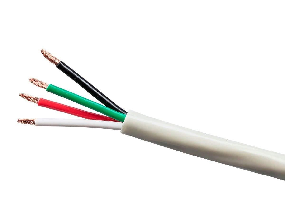 image:imageMonoprice Origin Series 12 Gauge AWG 2 Conductor Burial Rated Speaker Wire Cable 250ft Gray Outdoor Compatible Water Resistant Jacket With Color Coded 100 Pure Bare OxygenFree Copper Conductors14AWG