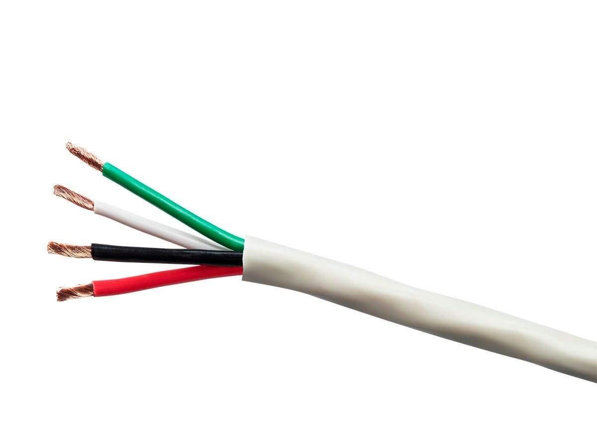 image:imageMonoprice Origin Series 12 Gauge AWG 2 Conductor Burial Rated Speaker Wire Cable 250ft Gray Outdoor Compatible Water Resistant Jacket With Color Coded 100 Pure Bare OxygenFree Copper Conductors14AWG