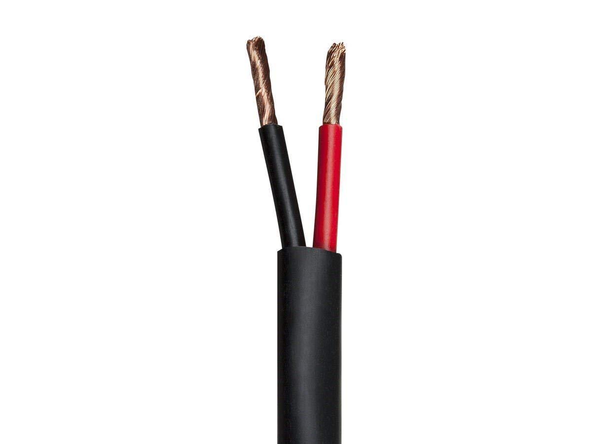 image:imageMonoprice Speaker Wire UL 2 Conductor CMPRated 100 Percent Pure Bare Copper with Color Coded Conductors 14AWG 1000 Feet Black Nimbus Series2Conductor