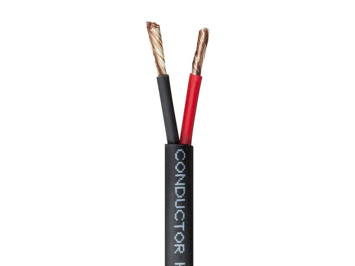 image:imageMonoprice Speaker Wire UL 2 Conductor CMPRated 100 Percent Pure Bare Copper with Color Coded Conductors 14AWG 1000 Feet Black Nimbus SeriesBlack