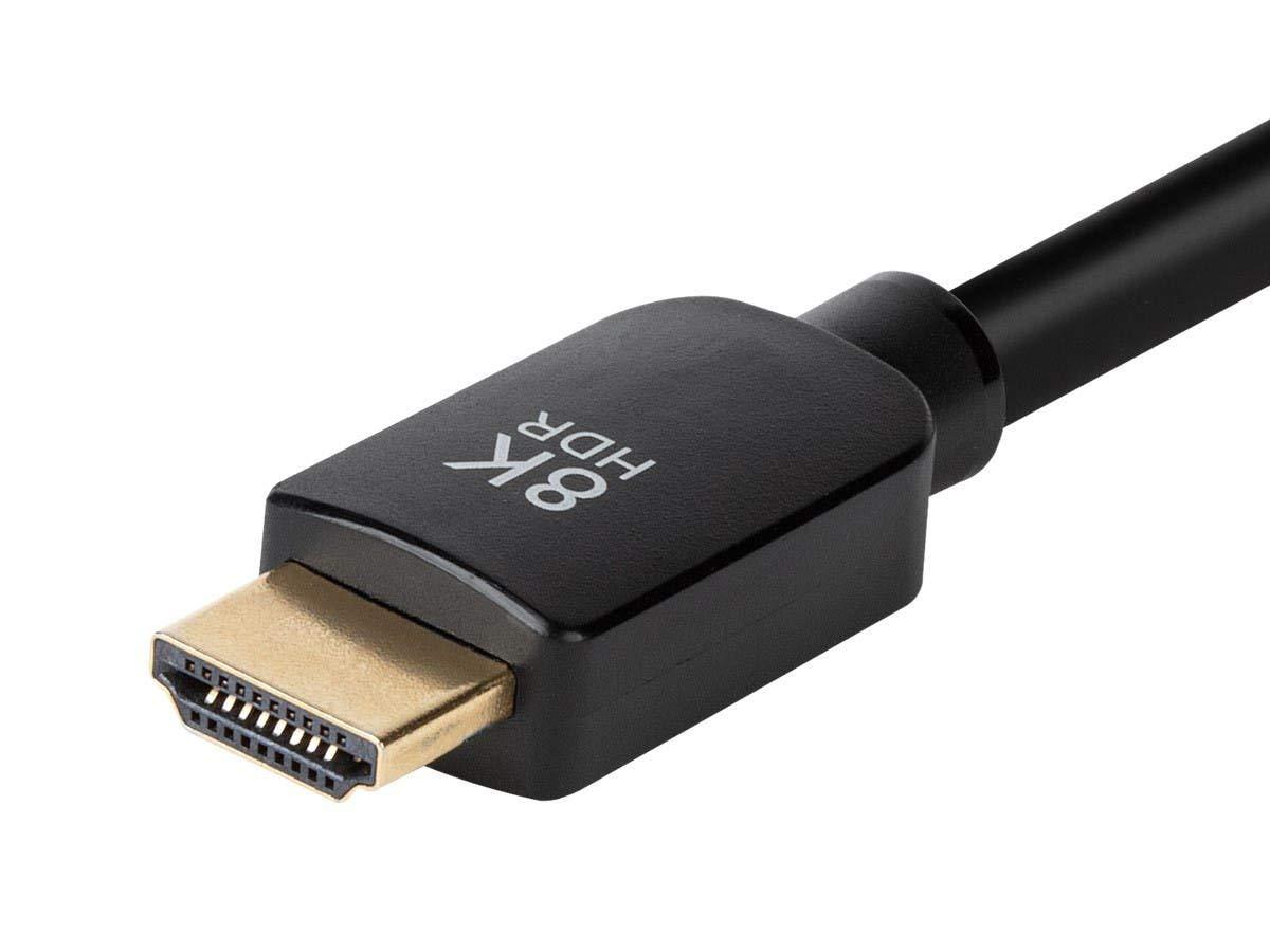 image:imageMonoprice Ultra 8K HDMI Cable High Speed 8K60Hz 48Gbps Dynamic HDR eARC Compatible with PS5 Xbox Series X Series S and More 6 Feet Black10 Pack