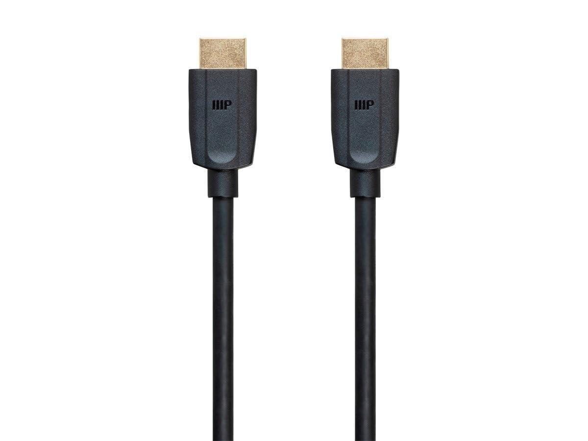 image:imageMonoprice Ultra 8K High Speed HDMI Cable 48Gbps Dynamic HDR eARC 6 Feet Black DynamicView SeriesCable