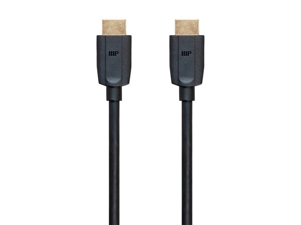 image:imageMonoprice Ultra 8K Premium High Speed HDMI Cable 8 Feet Black 48Gbps 8K60Hz Dynamic HDR eARC DynamicView Series 1 Count Pack of 11 Count Pack of 1
