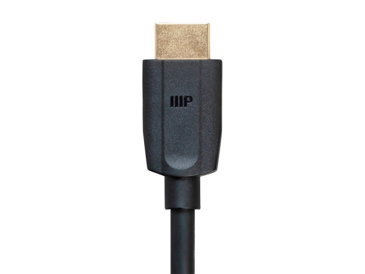 image:imageMonoprice Ultra 8K Premium High Speed HDMI Cable 8 Feet Black 48Gbps 8K60Hz Dynamic HDR eARC DynamicView Series 1 Count Pack of 11 Count Pack of 1