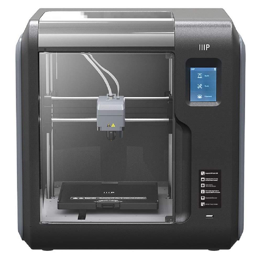 image:imageMonoprice Voxel 3D Printer Fully Enclosed with Removable Heated Build Plate 150 x 150 x 150 mm Touch Screen 8GB And WiFi BlackGray Large